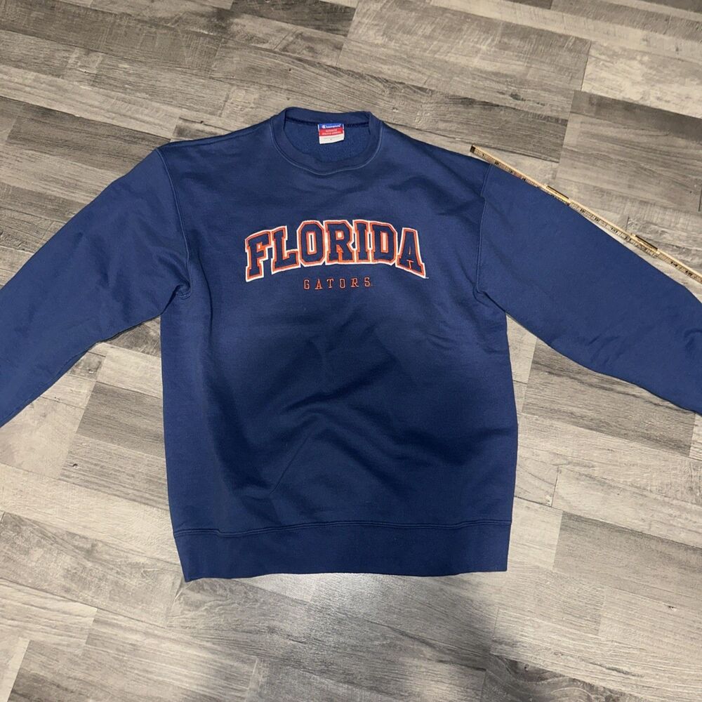 Men’s Champion Crewneck Florida Gators Blue size L
